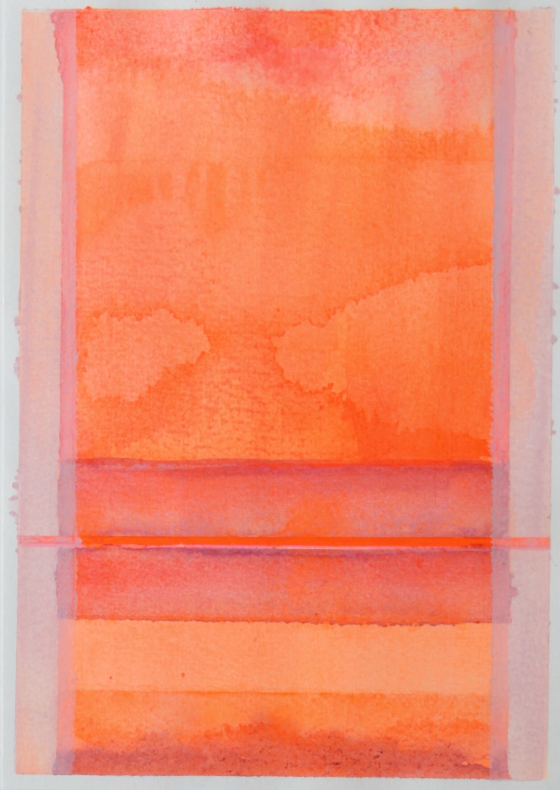 2 translucent 2  | 2023 |  Acryltusche | 15 x 21 cm